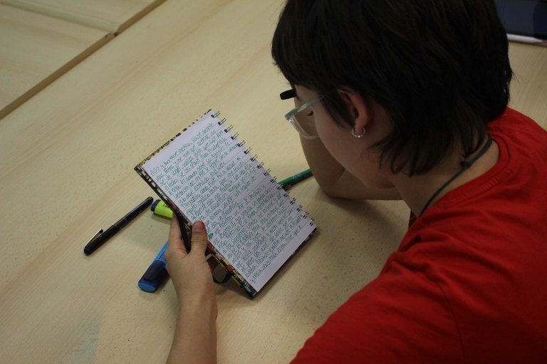 Aula d’escriptura de novel·la fantàstica. 