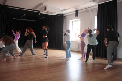 Aula de dansa. Tècnica i experimentació