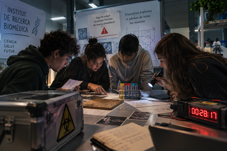 Escape room. A la recerca biomèdica