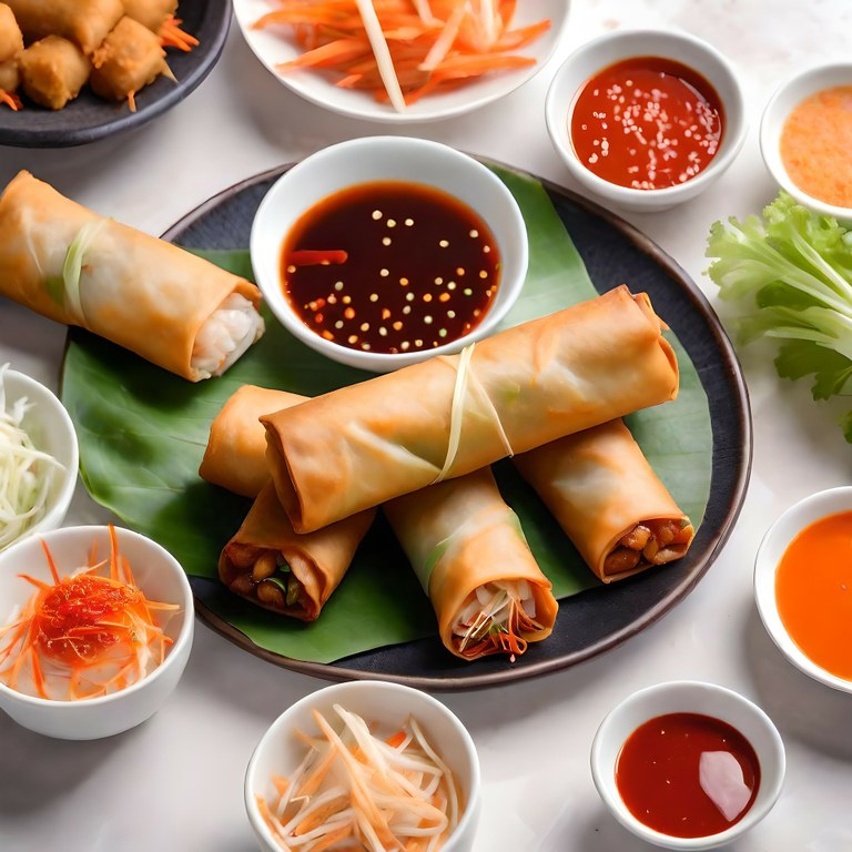 Wraps i toppings.