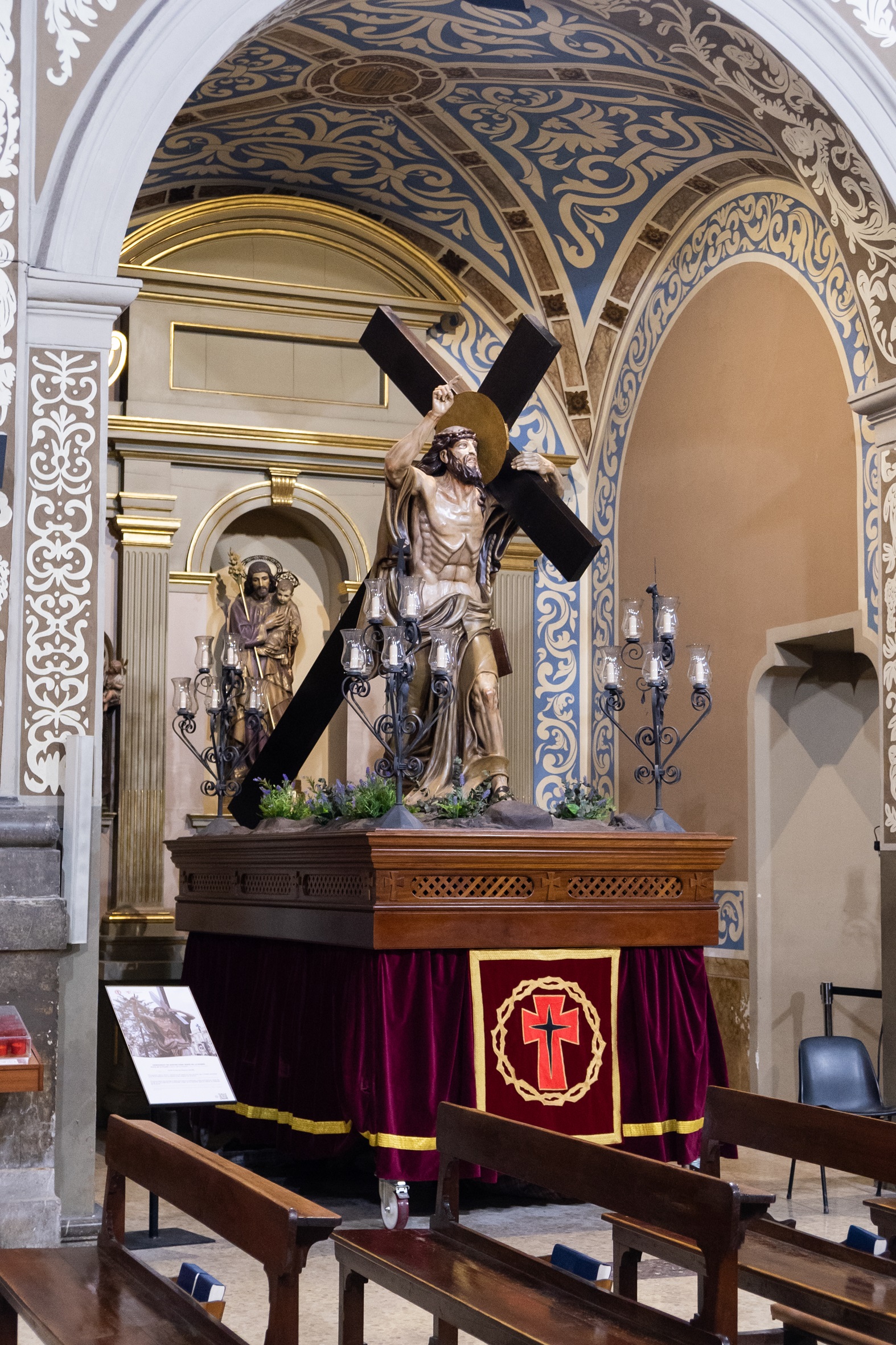 La Setmana Santa amb els 5 sentits: Visita a l'església de Sant Agustí i l'església de Natzaret