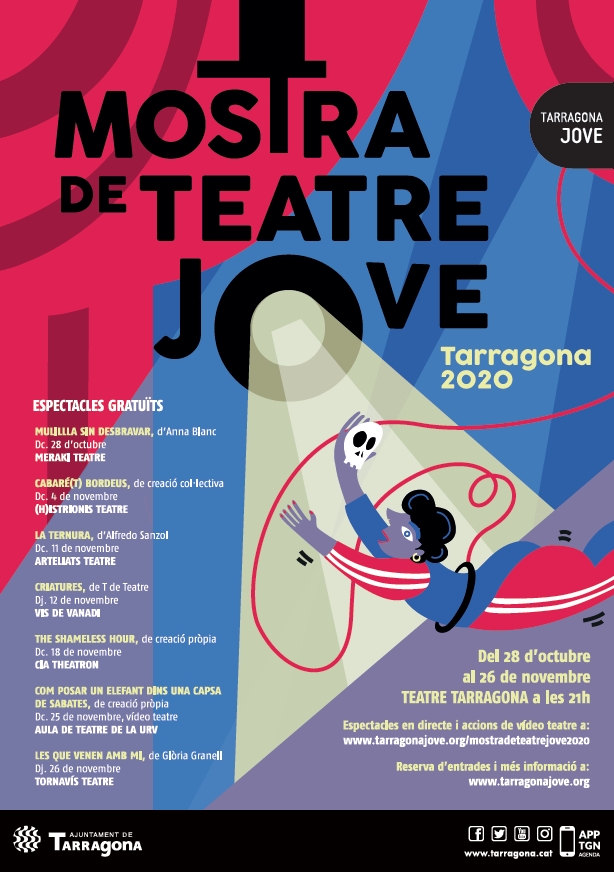 Cartell Mostra de Teatre Jove 2020