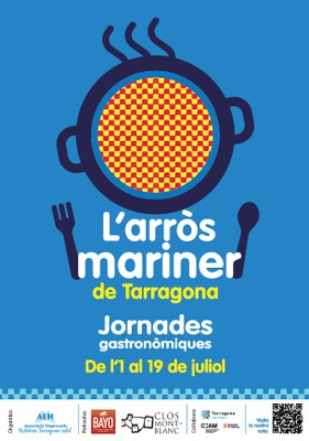 Cartell L'arròs mariner, jornades gastronòmiques