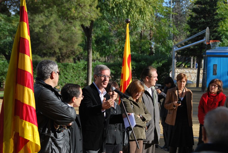 S'inauguren les obres de remodelació del Parc Saavedra