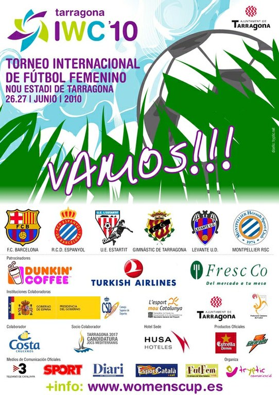 La 5a edició de la International Women’s Cup es disputarà a Tarragona