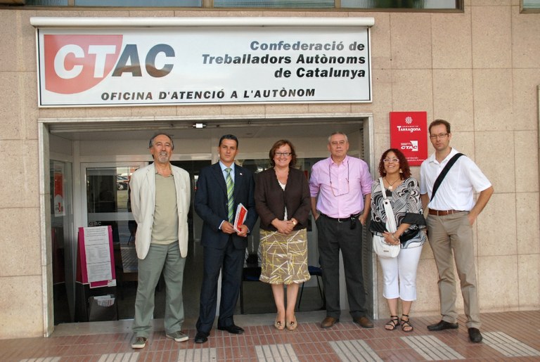 L'Ajuntament i la Confederació de Treballadors Autònoms de Catalunya signen un conveni de col·laboració