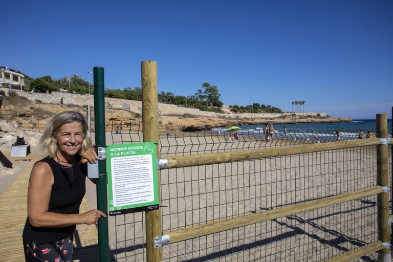 Tarragona obre la zona de platja habilitada per a gossos