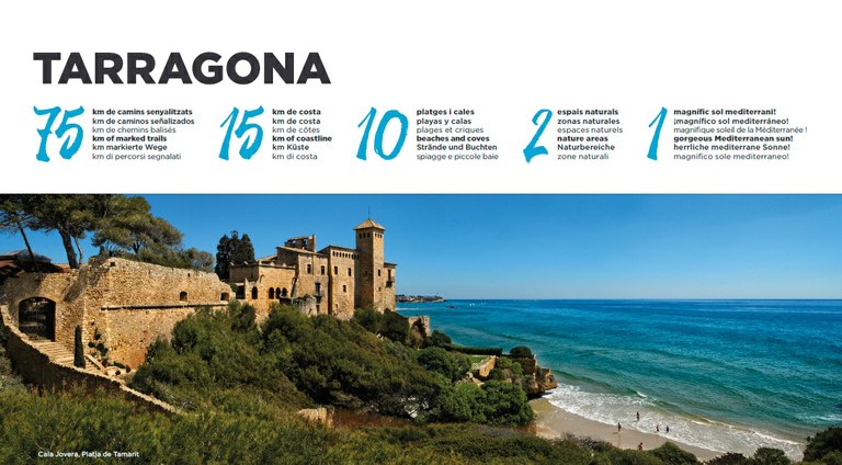 Tarragona Turisme transforma la guia de platges en una guia, més completa, d'espais naturals