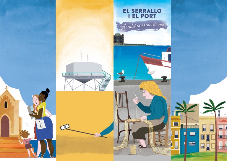 El Serrallo i el Port protagonitzen el quart quadríptic de la sèrie "Tarragona en Família"