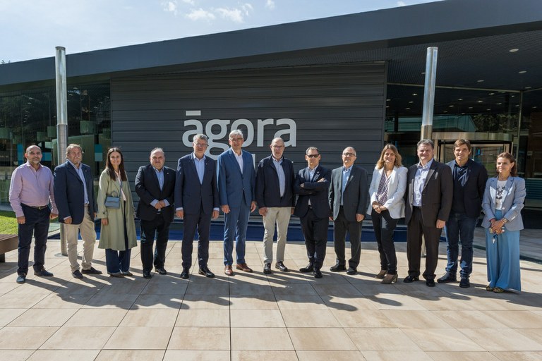 L’alcalde de Tarragona i el Consell d’Administració d’Ematsa visiten algunes de les principals instal·lacions d’Aigües de Barcelona 