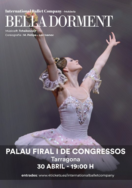 La International Ballet Company de Moldàvia actuarà al Palau de Congressos amb 'La Bella Dorment'