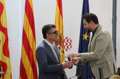 PREN POSSESSIÓ EL CONSELLER ÓSCAR GARCÍA SÁNCHEZ