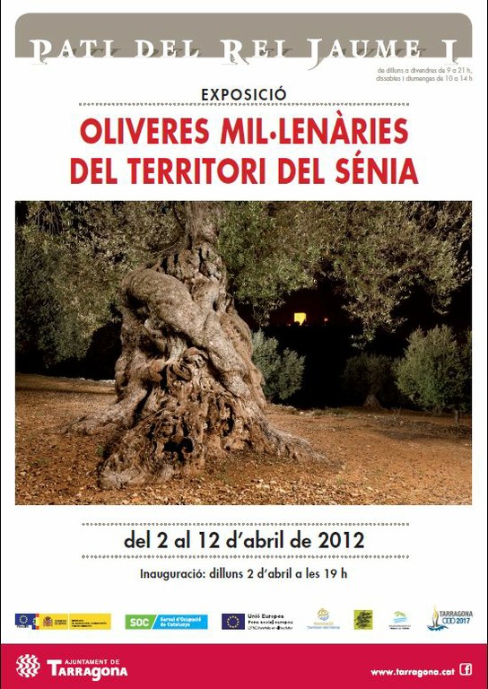 Exposició sobre 'Les Oliveres mil·lenàries del territori del Sénia'