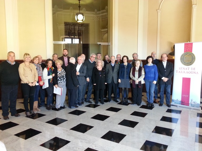 Primera reunió de l'any del Senat de Tarragona