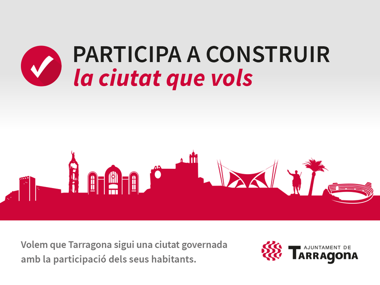 L'Ajuntament de Tarragona ja té enllestida la plataforma per fer realitat els pressupostos participatius