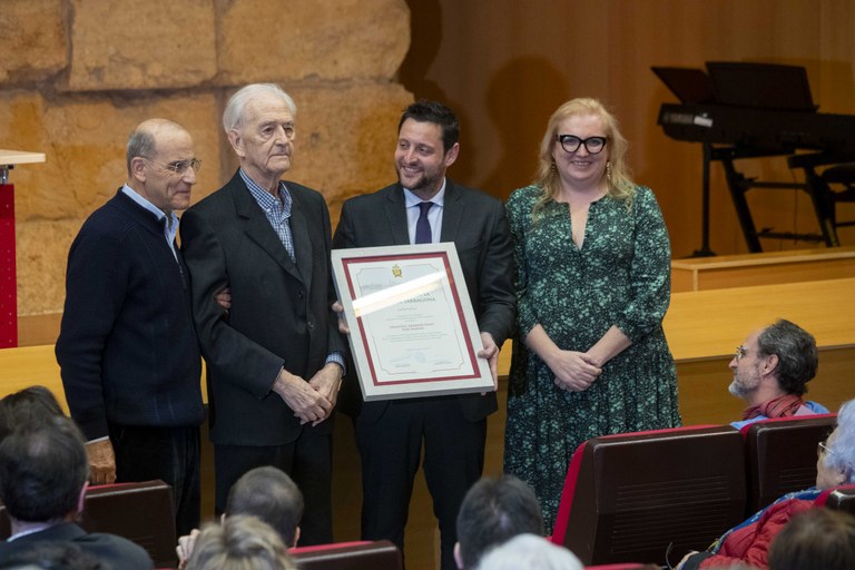 Tarragona homenatja la soprano Marta Mathéu i el pare Francesc Xammar