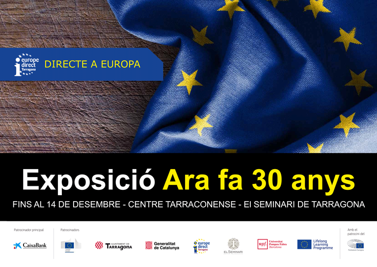Exposició commemorativa de l'entrada d'Espanya a la Unió Europea