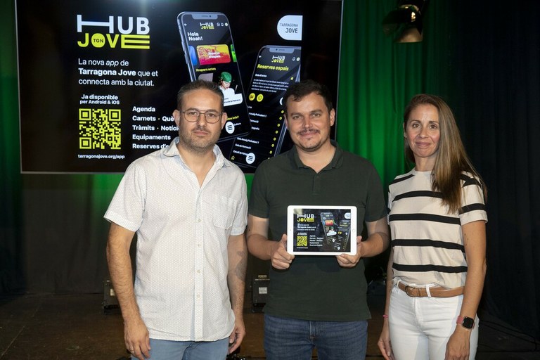 Neix la Hub Jove, la primera app de continguts, serveis i recursos per a joves de Tarragona