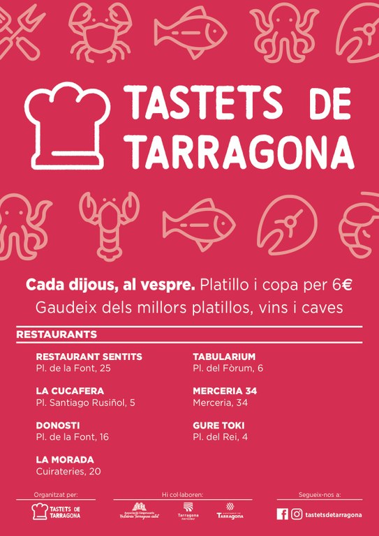 Arriben els 'Tastets de Tarragona' tots els dijous
