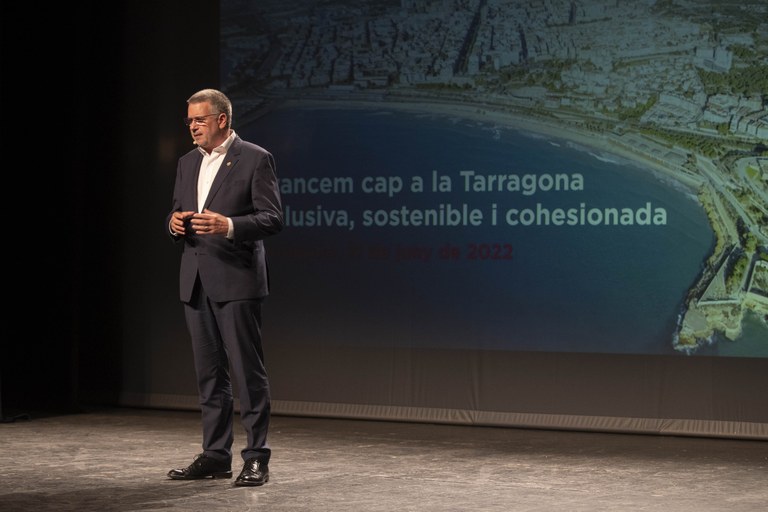 L'alcalde Ricomà reivindica una Tarragona cohesionada amb projectes que passen per situar ponent en el centre de de la mobilitat al Camp de Tarragona