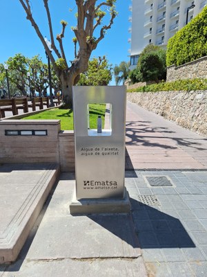 Tarragona compta amb una nova font refrigerada al passeig de les Palmeres