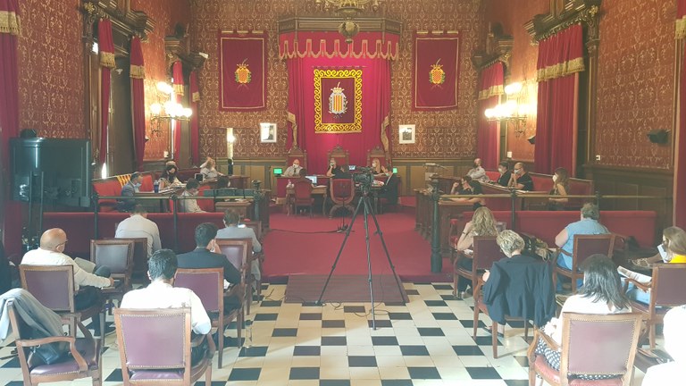 Tarragona recupera els consells plenaris presencials