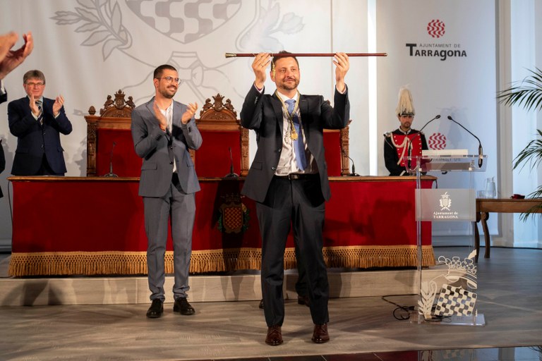 Rubén Viñuales és el nou alcalde de Tarragona