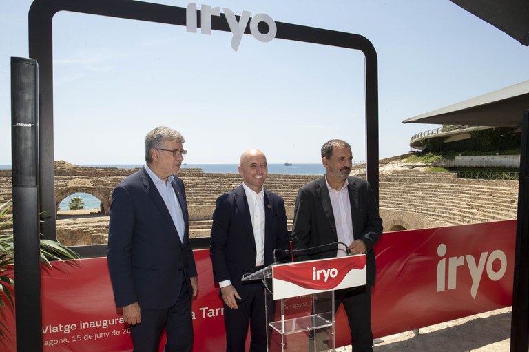 iryo inaugura la connexió comercial ferroviària entre Tarragona i Madrid