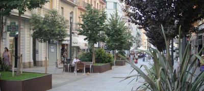 Peatonització del carrer Canyelles