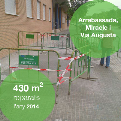 BIR - Metres quadrats Arrabassada 2014