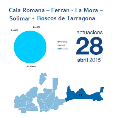 Estadístiques BIR abril - Cala Romana