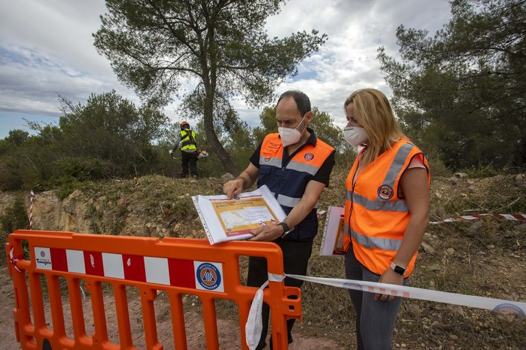 L'Ajuntament engega la campanya de neteja i desbrossament de les franges forestals a Llevant
