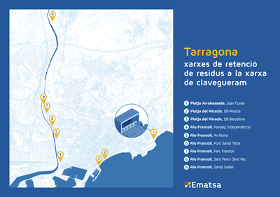 Tarragona duplica la capacitat de retenció de residus per reduir l'impacte de les pluges torrencials