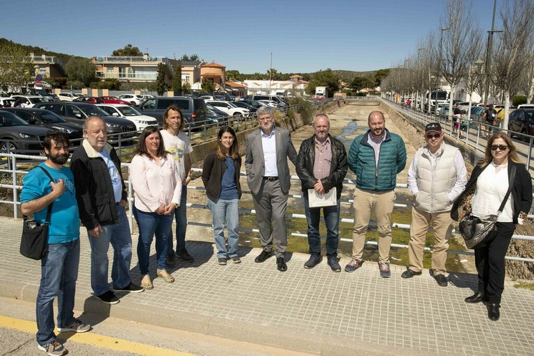 L'Ajuntament de Tarragona, l'Agència Catalana de l'Aigua i La Sínia signen un acord per naturalitzar el torrent de la Móra