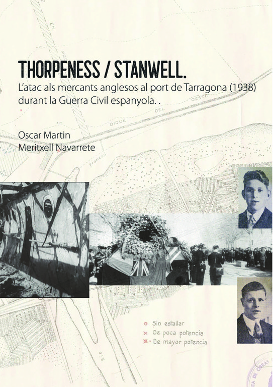 Presentació del llibre Thorpeness i Stanwell. L’atac als mercants anglesos del Port de Tarragona (1938) durant la Guerra Civil espanyola