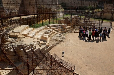 Visita guiada al teatre romà