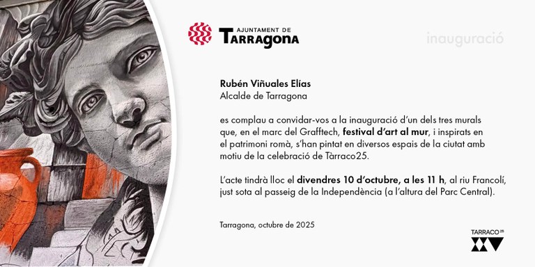 Inauguració del mural