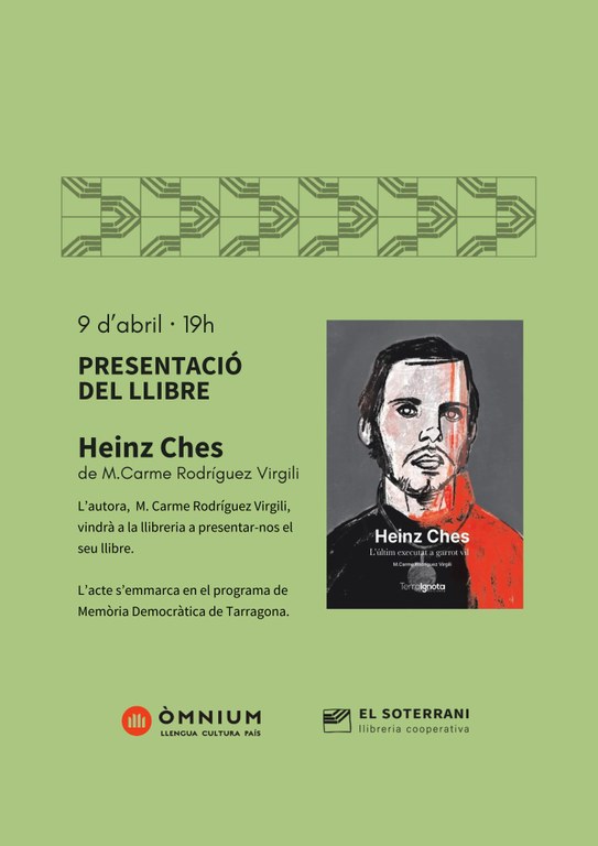 Presentació del llibre "Heinz Ches"