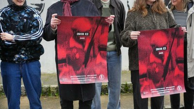 Projecció del curtmetratge de ficció "Inor Ez (Nadie)"