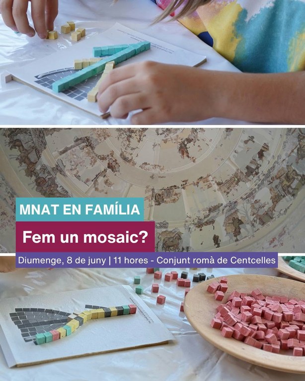 Vine al MNAT en família | Fem un mosaic?
