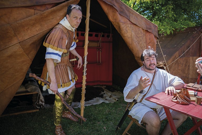 Campament legionari. La vida diària a les legions romanes