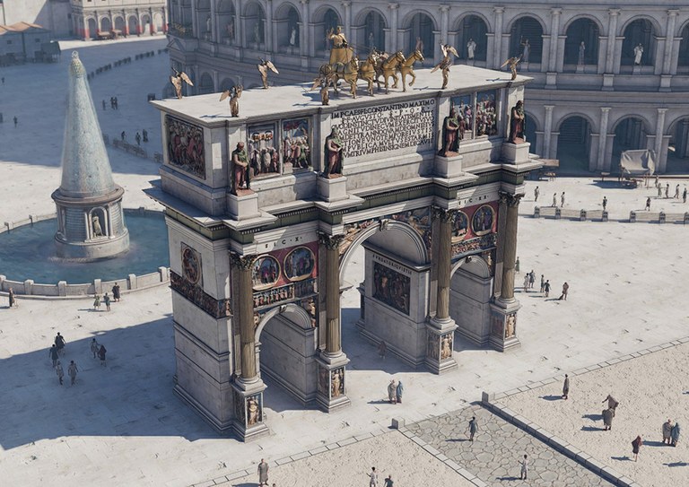 La Roma de Constantí. Imatges de l’última Roma monumental de l'Antiguitat