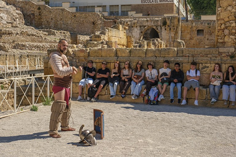 Un dia a Tàrraco. L'institut viu Tarraco Viva