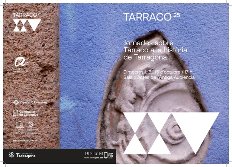 Jornades sobre Tàrraco a la història de Tarragona | Transmissió material i transformació romana de l’antiguitat tardana a l’edat mitjana