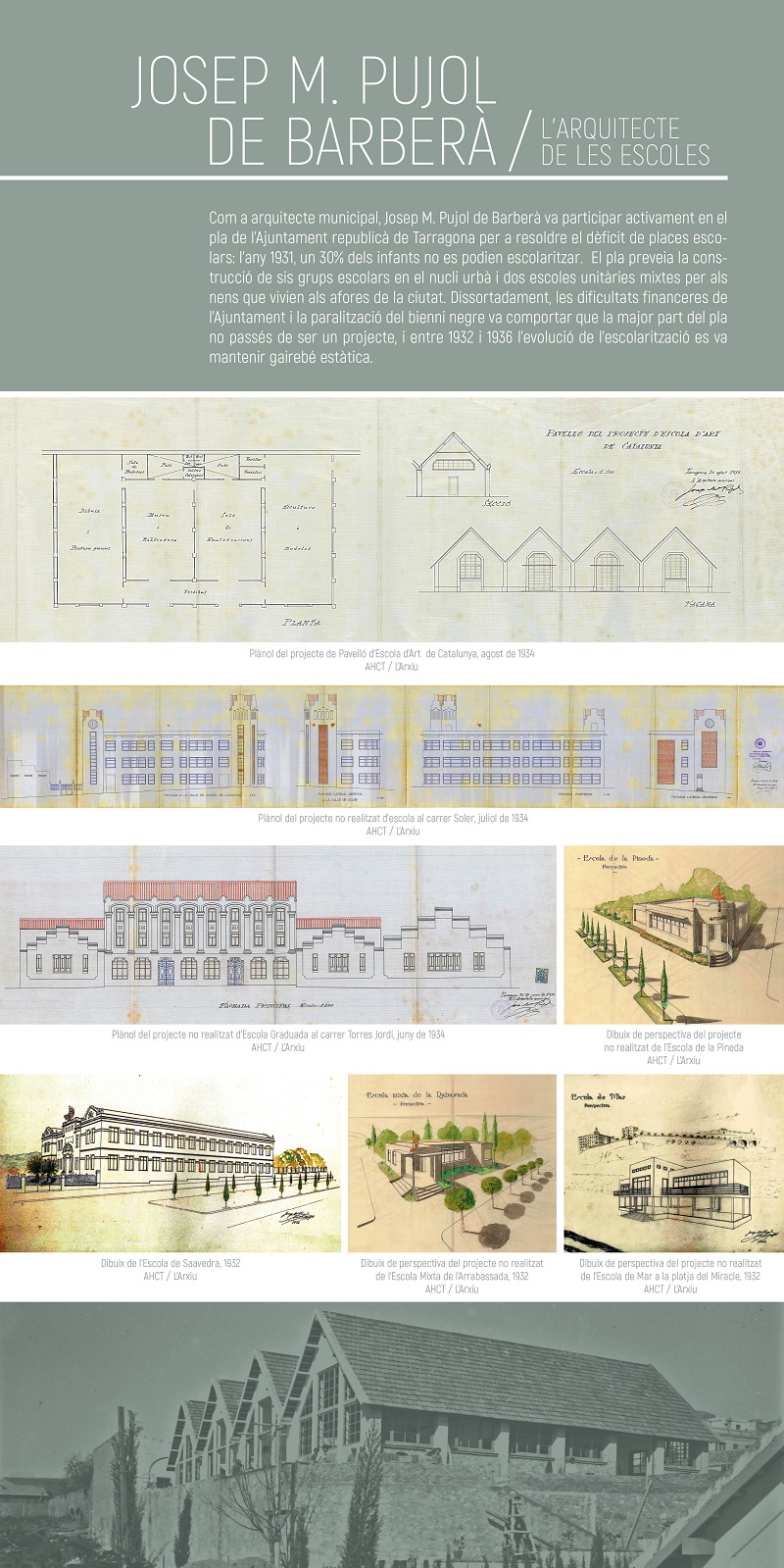 L'arquitecte de les escoles