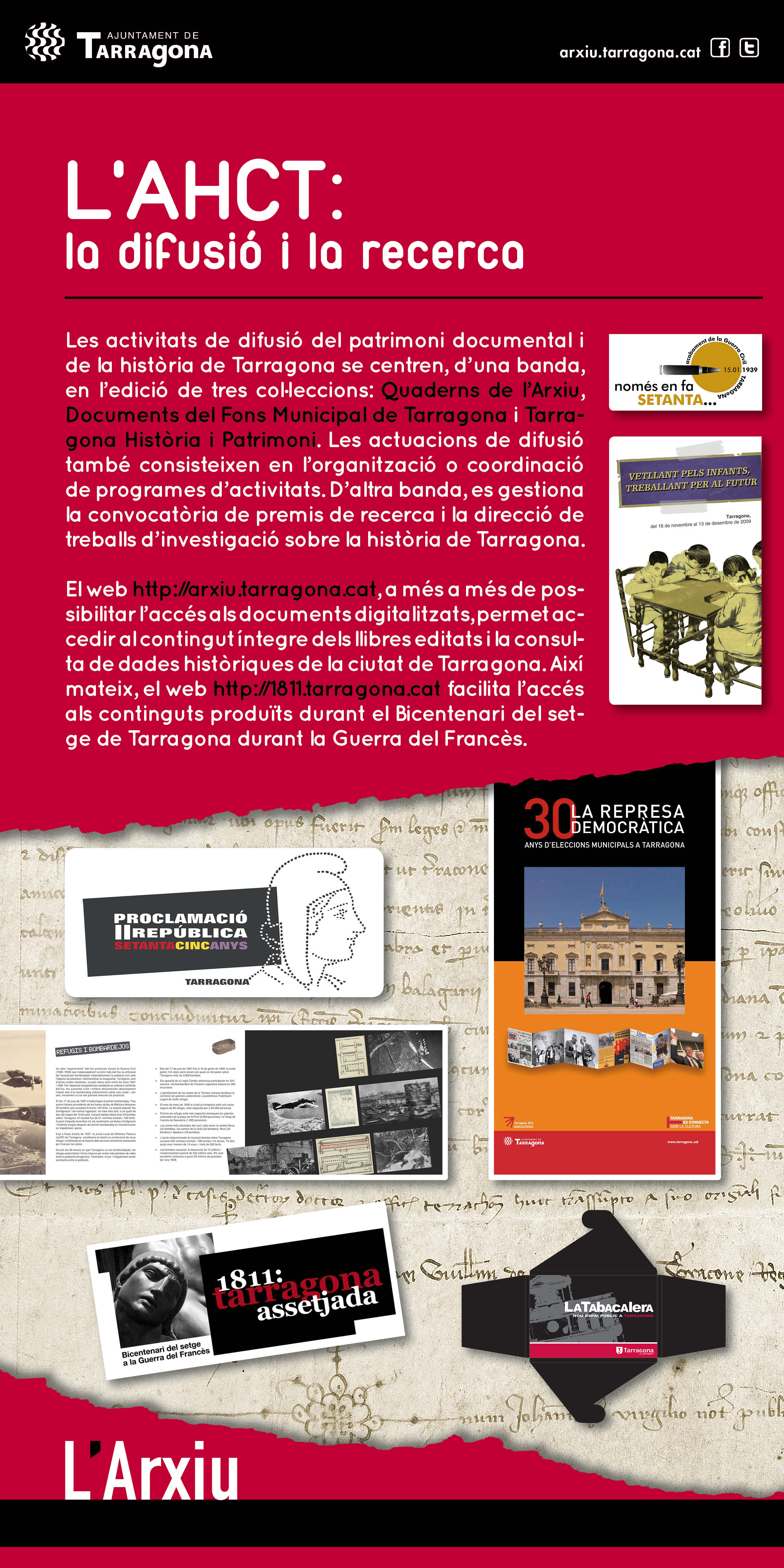 4. L'AHCT: la difusió i la recerca