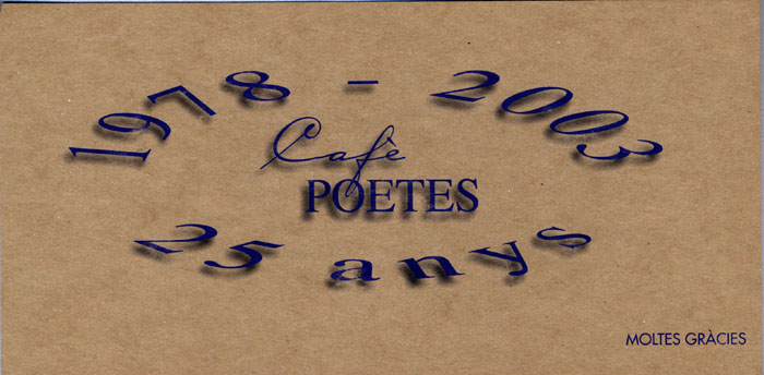 25 anys poetes