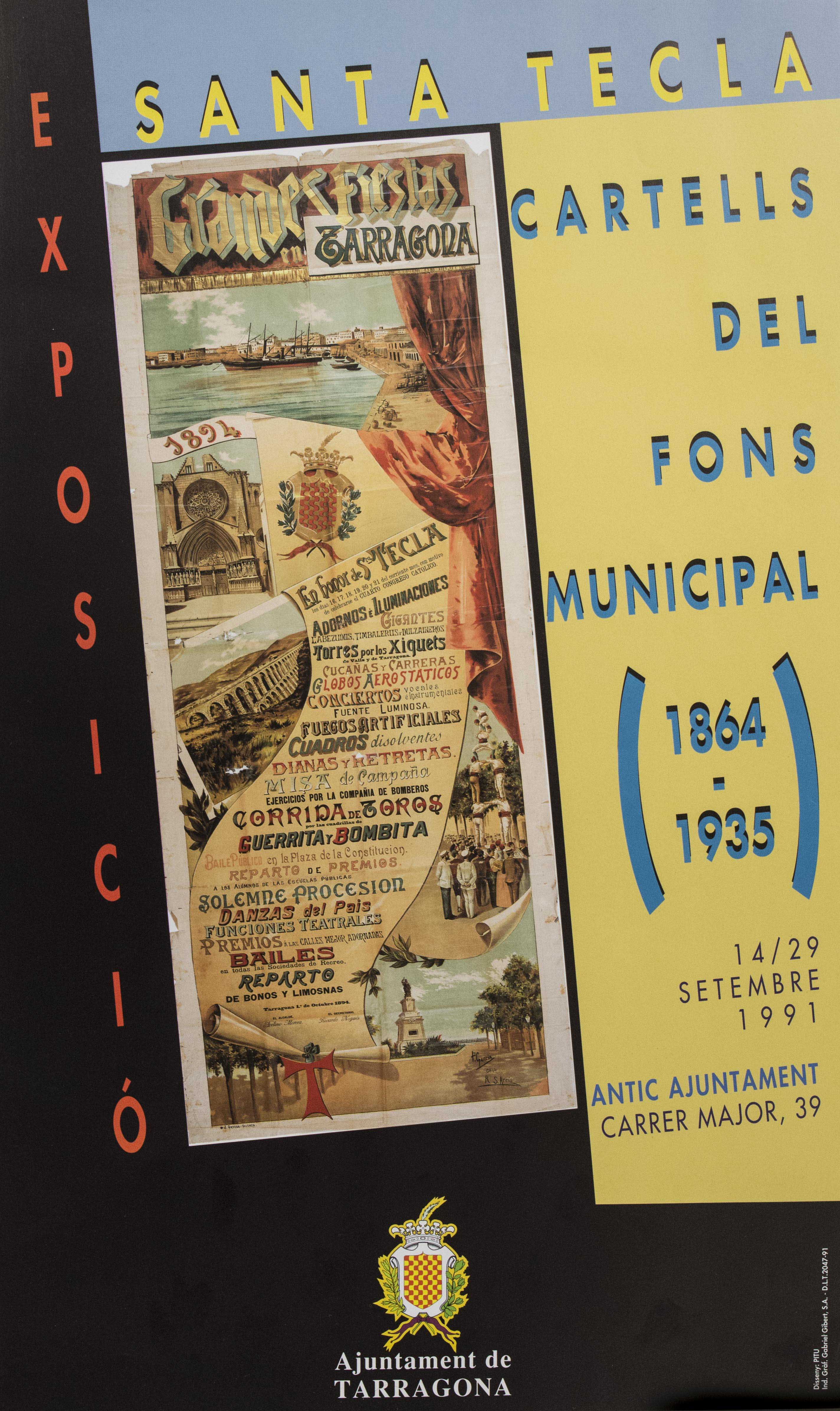 cartell Santa Tecla 1
