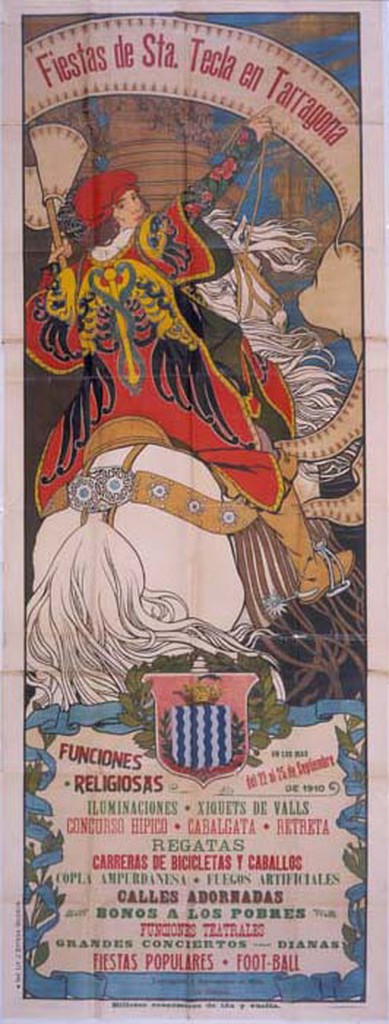 Cartell Santa Tecla
