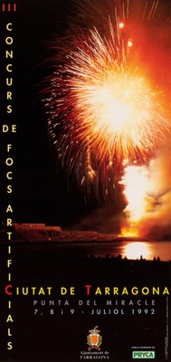 1992 Cartell Concurs de Focs